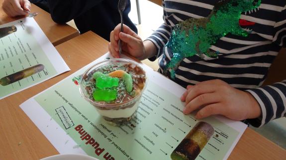 Leckerer Bodenpudding!