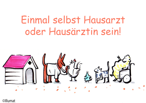 Einmal selbst Hausarzt oder Hausärztin sein!