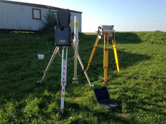 Zwei Messsysteme zur In-situ-Gamma-Spektrometrie